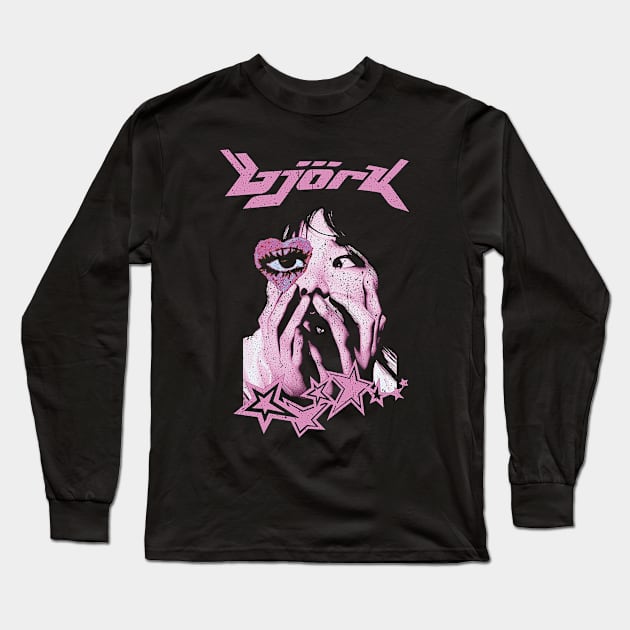 y2k Premium of Bjork Long Sleeve T-Shirt by Amaliani